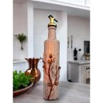 Mes Reves Özel Tasarım El Yapımı Rose Gold Zeytin ve Zetyindalı Detaylı Yağdanlık, Sosluk, Sirkelik - 500 ml