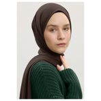 Mesa Charm Kadın Tesettür Penye Şal Acı Kahve
