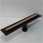 Mesa Teknik Ince Duş Kanalı Dönerli ve Etekli 40 cm Thing Gold