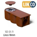Mesan 102-01-71-306 18 mm Linco Kahve Bağlantı Elemanı
