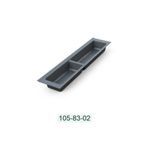 Mesan 105-83-02-302 Traybond İki Bölme Beyaz 107 mm Kaşıklık