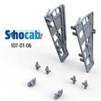 Mesan 107-01-06-302 Shocab Beyaz Plastik Ayakkabılık Aparatı
