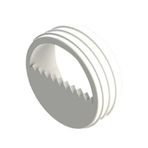 Mesan 30 mm Beyaz Askı Plastiği