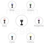 Mesan MS 293.12-24VAC/DC RGB Led Buzzerlı Işıklı Kolon