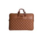 MESCHAIN 14 İnç Laptop Çantası, Bej, Günlük Kullanım, Omuz ve El Taşıma (Taba)