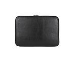 MESCHAIN Hakiki Deri MacBook Air Pro 13-13.3 inç Laptop Kılıfı, Bej, Zarif Tasarım (Siyah)