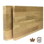 Meşe Ahşap Plaka - 1. Sınıf Masif Panel