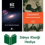 Meşe Kitaplığı Biz Evreniz + Geometri + Dünya Klasiği Hediye - Hayır