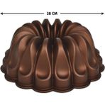Meşeler Bakır Extra Döküm Granit 28 cm Kek Kalıbı