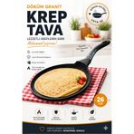 MEŞELER döküm granit krep tava 26 cm