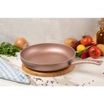 Meşeler Granit Tava Rose - Rose Gold - 28 cm