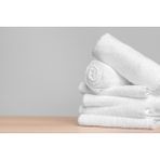 Meşeli Tekstil 1 Adet Ultra Lüks El Yüz Saç Baş Spor ve Otel Havlusu 350/400 gr 50X90 - Beyaz - 50 x 90 cm
