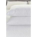Meşeli Tekstil 2 Adet %100 Boncuk Silikon Yastık 800 gr - Beyaz - 50 x 70 cm