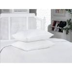 Meşeli Tekstil 2 Adet Boncuk Silikon Yastık 900 gr - 50 x 70 cm - Beyaz