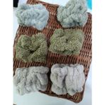 Meşeli Tekstil 2 Adet Süper Soft Havlu Bilek Yıkama Bandı Sporcu Spa Bileklik - Kahverengi