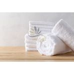 Meşeli Tekstil 5 Adet Otel Banyo Havlusu 90X150 - 90 x 150 cm - Beyaz