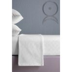 Meşeli Tekstil Otel Pike Yatak Örtüsü 200X230 Çift Kişilik - 200 X 230 - Beyaz