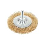 Meşem 1431 Dairesel Fırça Pimli Saçaklı 75 Mm - Bej