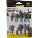 Meşem 523 10 Parça Mini Kalipci Taslama Set
