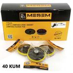 Meşem 6 Yedekli 115 mm 40 Kum Cırtlı Zımpara