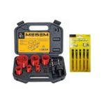 Meşem Makroyapımarket 9 Parça Bi Metal Panç Seti 19-57 mm ve 5 Li Uç