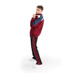 Mesfeno Erkek Yandan Şerit Detaylı Baggy Pantolon (XL, Siyah)