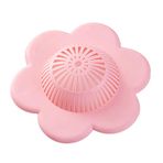 Mesh Filtreleme Ile Mutfak Yıkama Elek Kapağı - Kabızlık Önler - Ev Için PVC Malzeme (PINK)