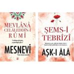 Mesnevi Mevlana + Aşkı Ala Şemsi Tebrizi (2 Kitap)