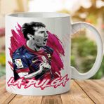 Messi La Pulga Fifa 18 Baskılı Kupa Bardak
