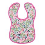 Messy Duck Dokuma Kumaş Arkası Havlulu Mama Önlük - Çiçek