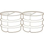 Mestore Cattie Kedi Köpek Su Pınarı Yedek Filtre 6 Lı - PACKOF6FILTER
