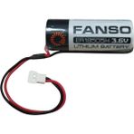 Mestore Fanso ER18505H Kablolu Konnektörlü (51005-2P) 3.6V Lithium Pil (Li-Socl2)