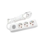 Mestore Viko Multi-Let Kablolu Grup Priz 3 Lü 2 Metre - 8691138229788