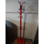 Met Metal Ayaklı Elbise Askısı Portmanto Kırmızı - 08 Kırmızı