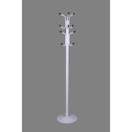 Met Metal Ayaklı Elbise Askısı Taşınabilir Beyaz 161 cm Yükseklikte Modern Tasarım
