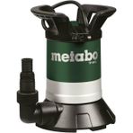 Metabo 250660000 Temiz Dalgıç Pompası Tp 6600 | + Winkelanschlussstueck Multiadapter | Gövde Plastik