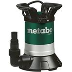 Metabo 250660000 temiz Dalgıç Pompası TP 6600 | + Winkelanschlussstueck Multiadapter | gövde plastik/aşırı yük koruması/(250 W/f. miktar 6600 L/H/baskı: 0,6 bar)