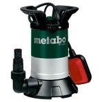 Metabo 251300000 temiz Dalgıç Pompası TP 13000 S | + Winkelanschlussstueck Multiadapter, anahtarı | gövde plastik/Automatikbetrieb (550 W/f. miktar 13000 L/H/baskı: 0.95 bar)