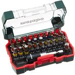 Metabo Uç kutusu SP 32 parça (lokma adaptörü + hızlı değiştirme ucu tutucu, krom vanadyum çelik, uç seti) 62670000
