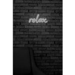 METADESİNG - Relax - Neon Yazı Led Işık Dekoratif Duvar Aydınlatması Sihirli Led Mesajlar
