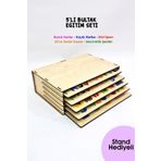 metafortoys 5 Parça Ahşap Bultak Eğitim Seti