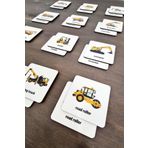 metafortoys Ahşap İş Makineleri Eşleştirme Kartları