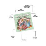 metafortoys Little Corner Boyama Kitabı Cozy Book – 21x20 cm I 40 Görsel
