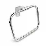 Metal (1 Adet) Vidalı Krom Renk Kare Havluluk Banyo Lavabo İçin Metal Havluluk Vida İçinde