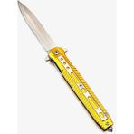 Metal 23 cm Çakı Içten Kilitli - Sarı