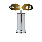 Metal Ayak Vidalı Pasolu Mobilya Yatak Koltuk Baza Ayağı(Metal)(10Cm - 12Cm)(Krom)(10Mm)(Vidalı) Krom 10Cm 10Cm - 1 Adet