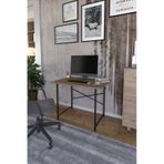 Metal Ayaklı Çalışma Masası Ofis Masası Atlantik Çam 60 x 90 CM Atlantik Çam