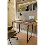 Metal Ayaklı Çalışma Masası Ofis Masası Atlantik Çam 60 x 90