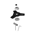 Metal Bıçak Seti 23CM, 2mm + Kit (Spacer + Locking Plate + Lock Nut + Locking Tool + Spanner) (Agc 36V-33 Için)
