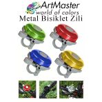 Metal Bisiklet Zili 4 Adet Scooter Zili Denge Zili Alümünyum Bisiklet Zili Bisiklet Süsü Korna Aksesuar